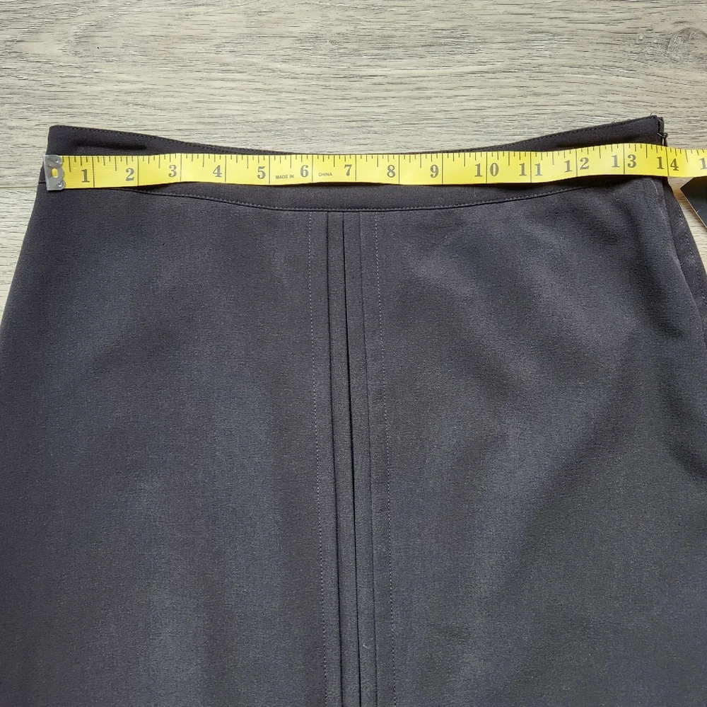 Apostrophe Black Pencil Skirt Womens 4 Classix Business Casual